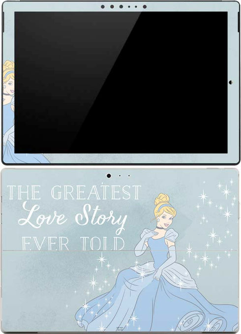 Disney Cinderella Greatest Love Story Ever Told Surface Pro 4 Skin